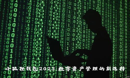 小狐狸钱包2023：数字资产管理的新选择