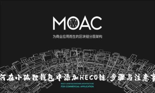 如何在小狐狸钱包中添加HECO链：步骤与注意事项