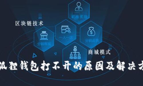 小狐狸钱包打不开的原因及解决方案
