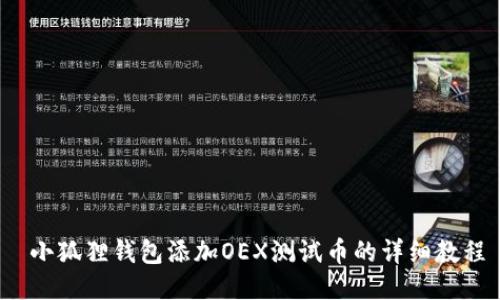  小狐狸钱包添加OEX测试币的详细教程