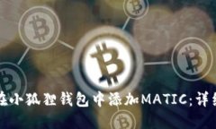 如何在小狐狸钱包中添加MATIC：详细指南